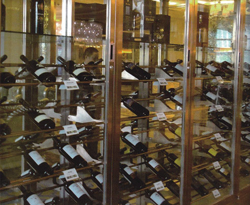 HG-203 經典不銹鋼酒柜