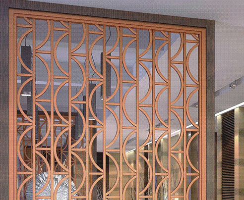 HG-120 經典不銹鋼屏風