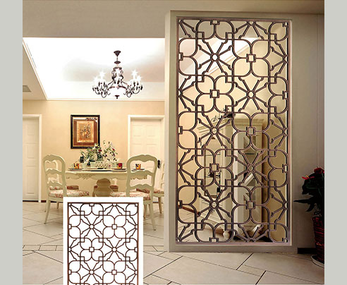 HG-105 新款不銹鋼藝術屏風