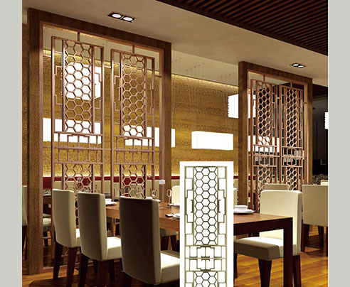 HG-116 不銹鋼藝術屏風